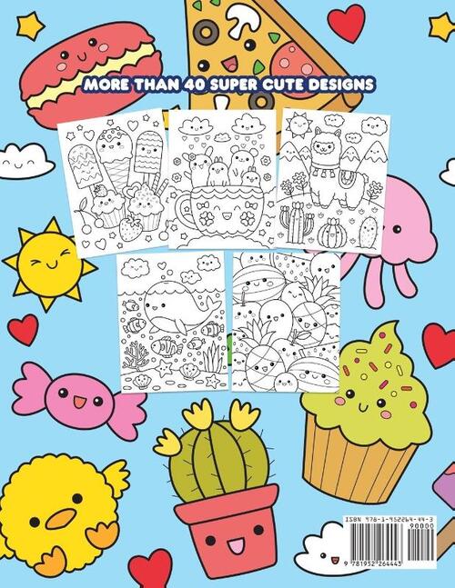 Kawaii Coloring Book