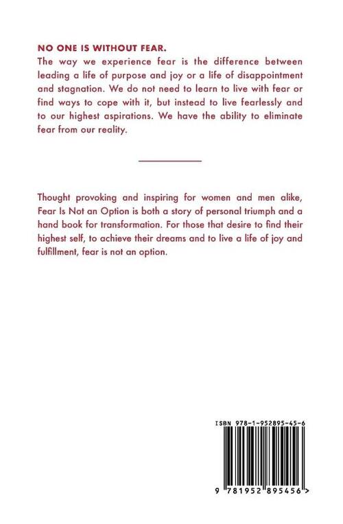 Fear is Not an Option