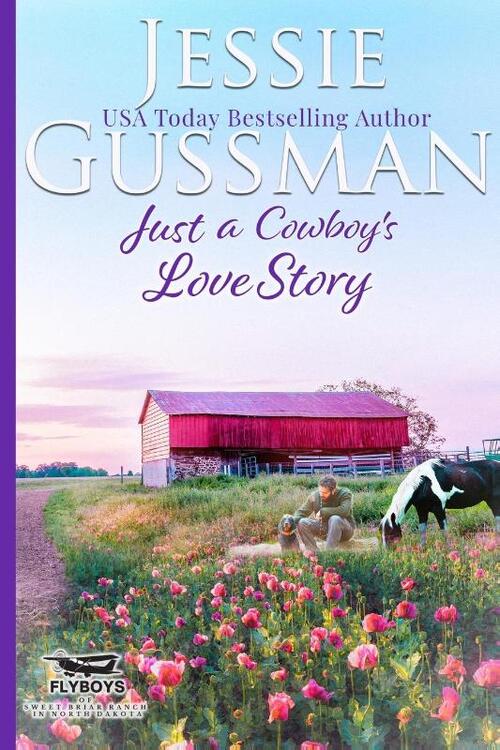 Just a Cowboy's Love Story (Sweet Western Christian Romance Book 5) (Flyboys of Sweet Briar Ranch in North Dakota)