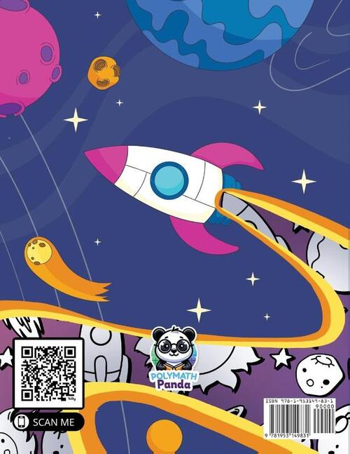 Solar System Book for Kids 3-5 Space Science Activity Workbook