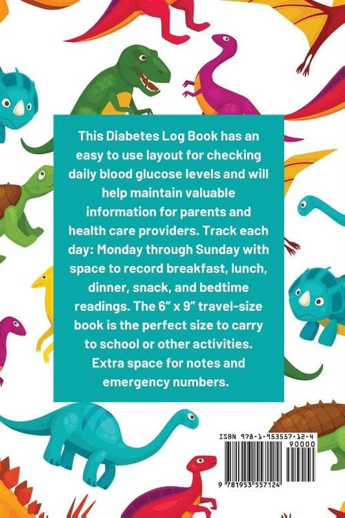 Diabetes Log Book For Boys