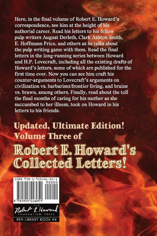 The Collected Letters of Robert E. Howard, Volume 3