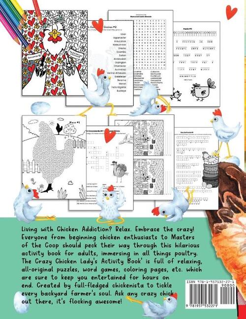 The Crazy Chicken Lady's Activity Book