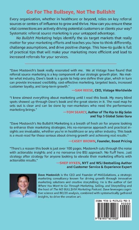 No Bullsh!t Marketing