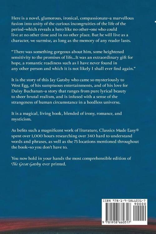 The Great Gatsby (Classics Made Easy)