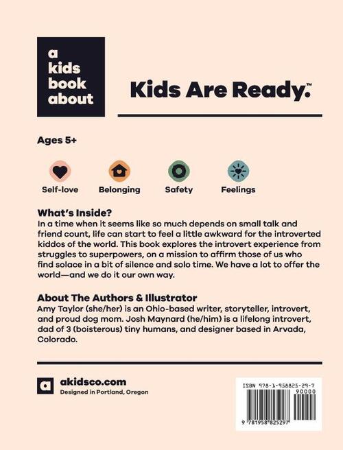 A Kids Book About Being An Introvert