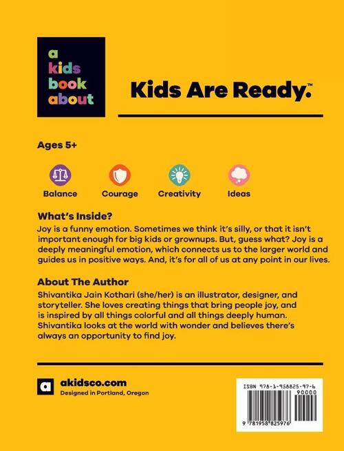 A Kids Book About Joy