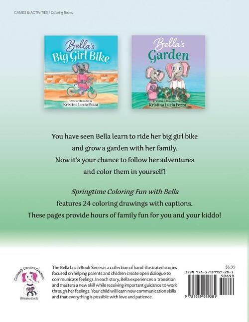 Springtime Coloring Fun with Bella