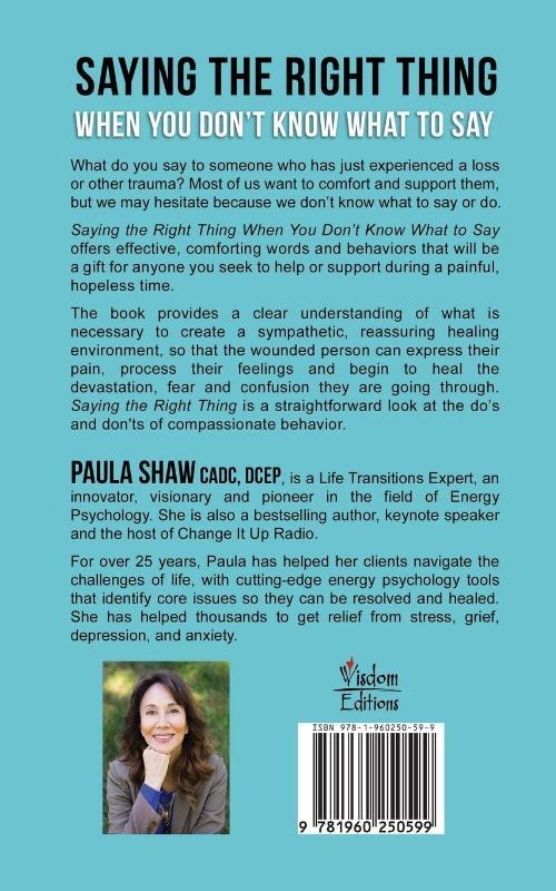 Saying The Right Thing When You Don't Know What To Say