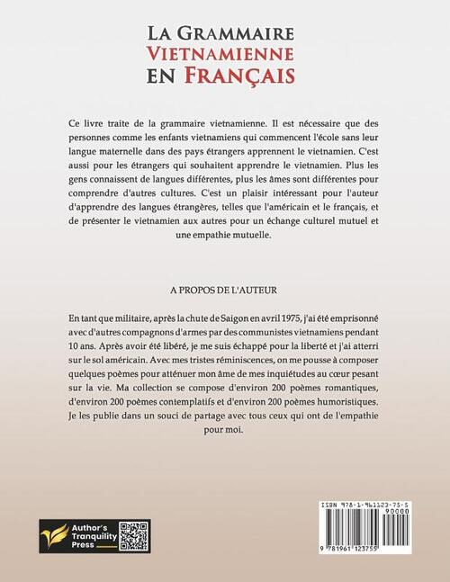 La Grammaire Vietnamienne en Français