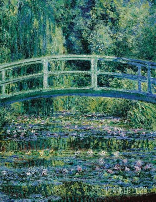 Claude Monet Daily Planner 2026