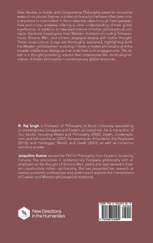 New Studies in Indian and Comparative Philosophy