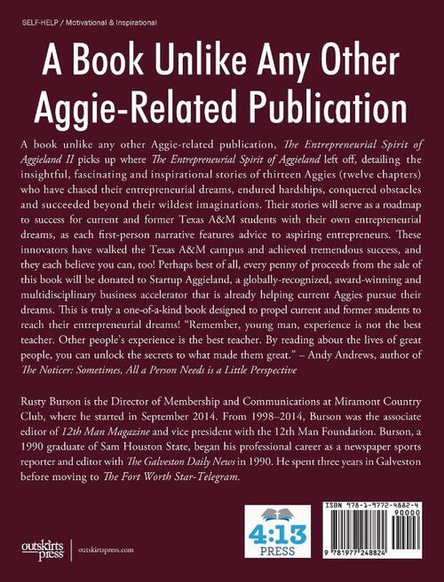 The Entrepreneurial Spirit of Aggieland II