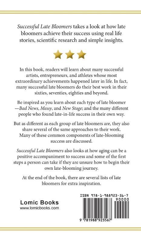 Successful Late Bloomers