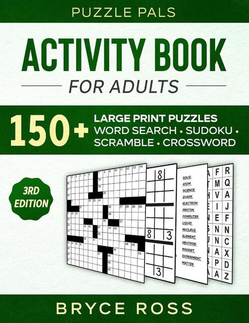 Activity Book For Adults