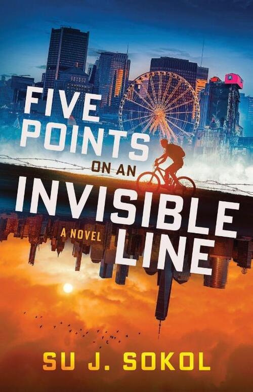 Five Points on an Invisible Line