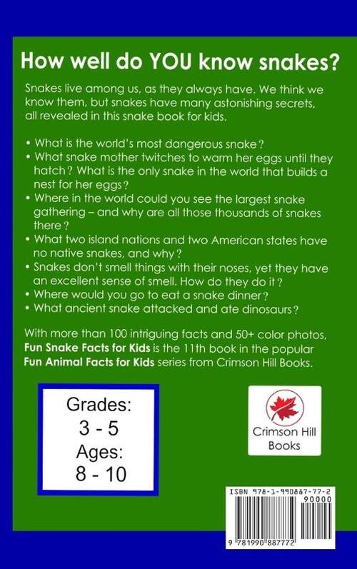 Fun Snake Facts for Kids