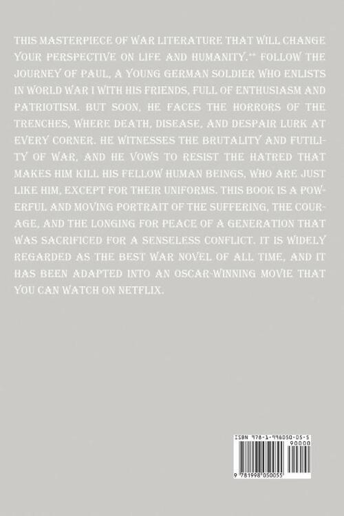 All Quiet on the Western Front