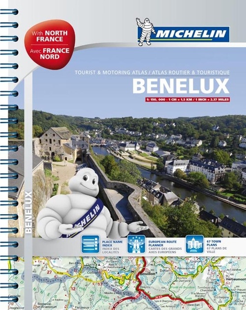 Michelin Atlas Benelux 2022
