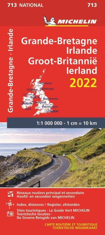 Michelin 713 Groot-Brittanië en Ierland 2022