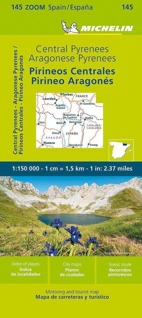 Pyrenees Central - Zoom Map 145
