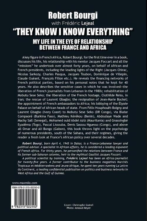 "They Know I Know Everything"