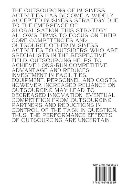 Outsourcing human resources affects manufacturing