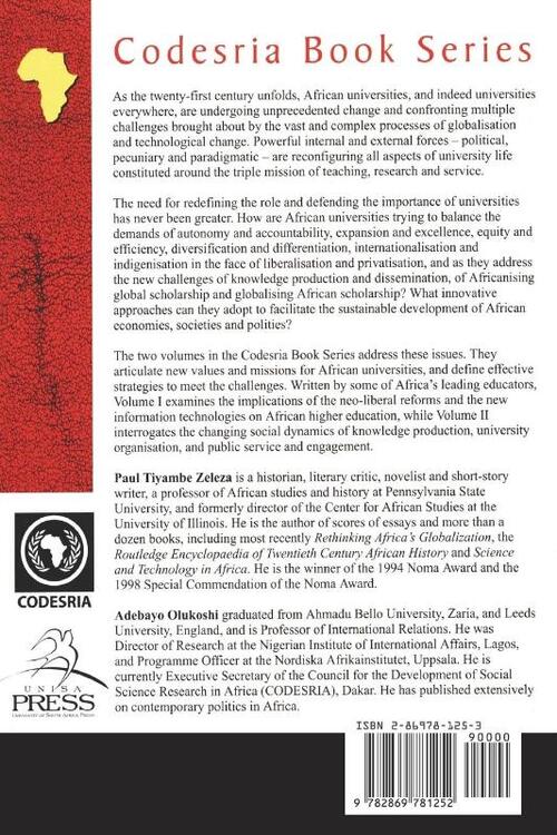 African universities in the twenty-first Century: Volume 2