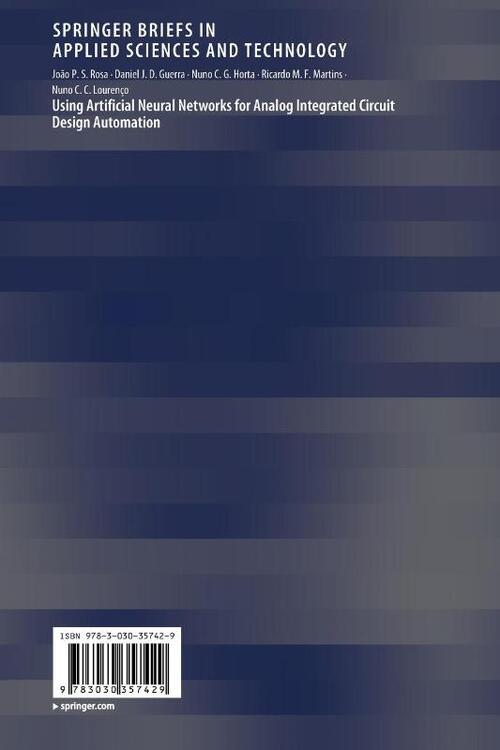 Using Artificial Neural Networks for Analog Integrated Circuit Design Automation