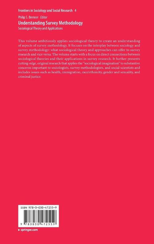 Understanding Survey Methodology