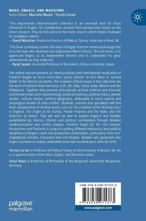 Friedrich Engels for the 21st Century