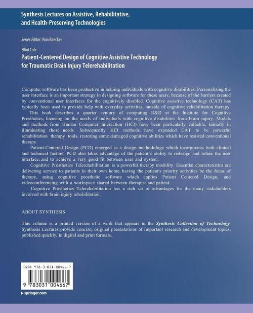 Patient-Centered Design of Cognitive Assistive Technology for Traumatic Brain Injury Telerehabilitation