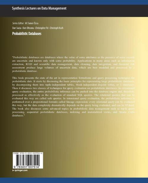 Probabilistic Databases