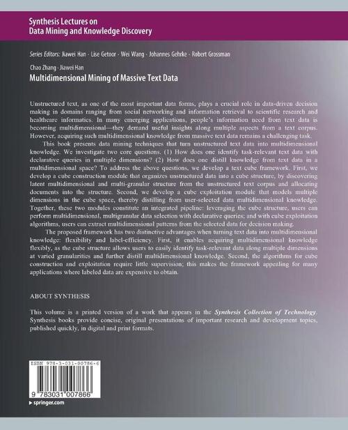 Multidimensional Mining of Massive Text Data