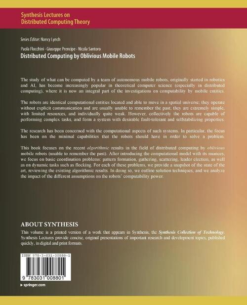 Distributed Computing by Oblivious Mobile Robots