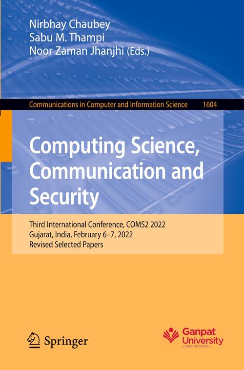 Computing Science, Communication and Security