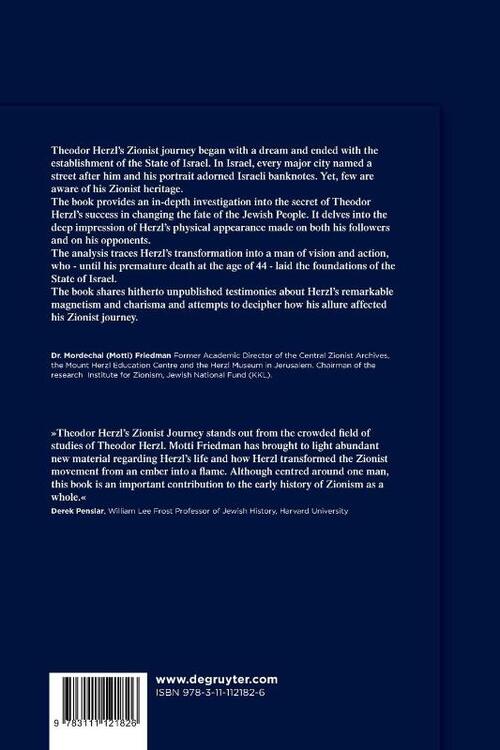 Theodor Herzl¿s Zionist Journey ¿ Exodus and Return