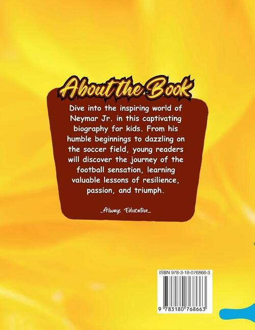 Neymar Junior Book For Kids