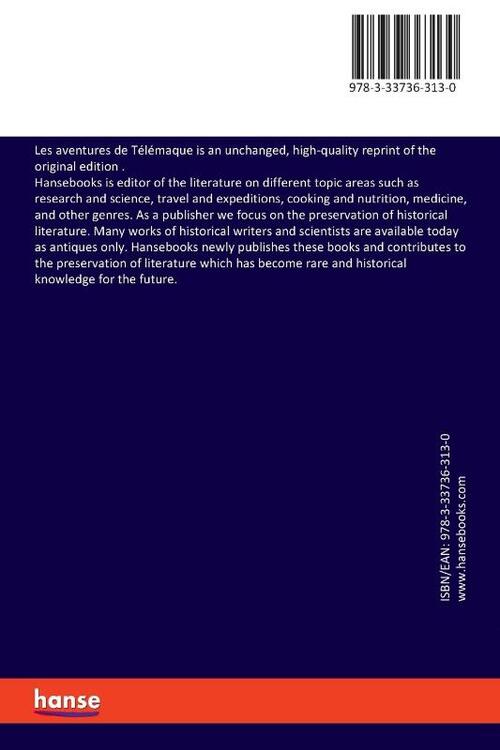 Les aventures de Telemaque