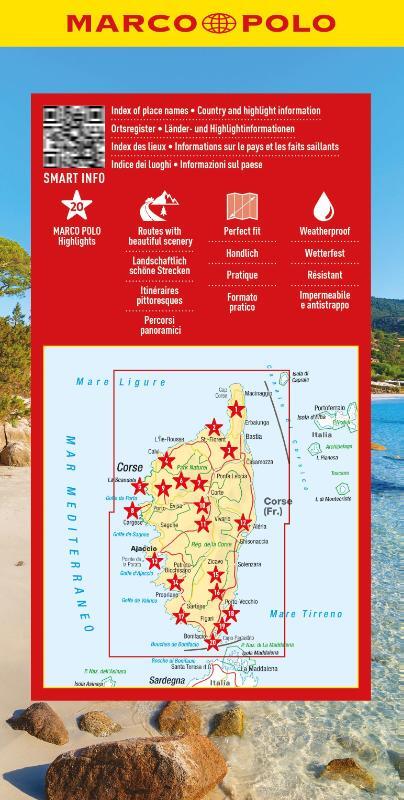 Corsica Marco Polo Map