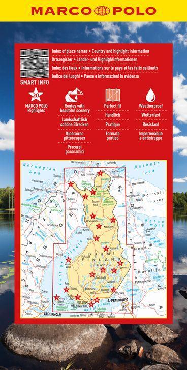 Finland Marco Polo Map