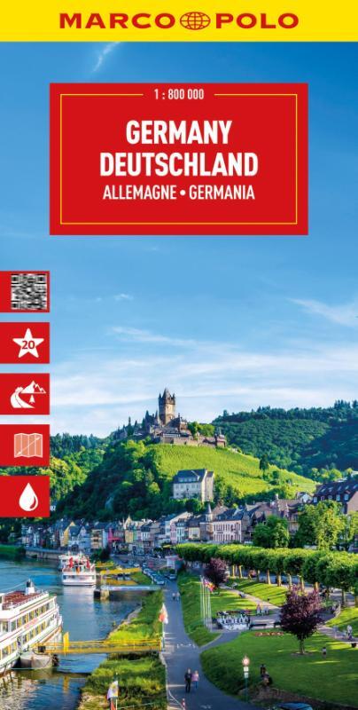 Germany Marco Polo Map