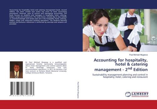 Accounting for hospitality, hotel & catering management - 2nd Edition