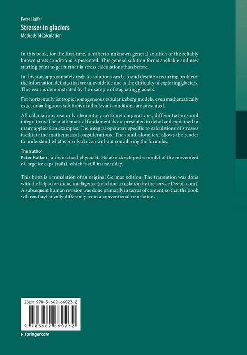 Stresses in glaciers