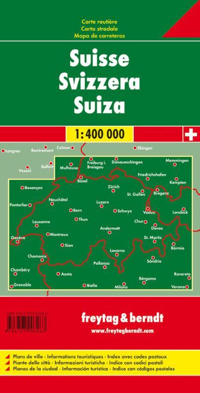 Schweiz 1 : 400 000