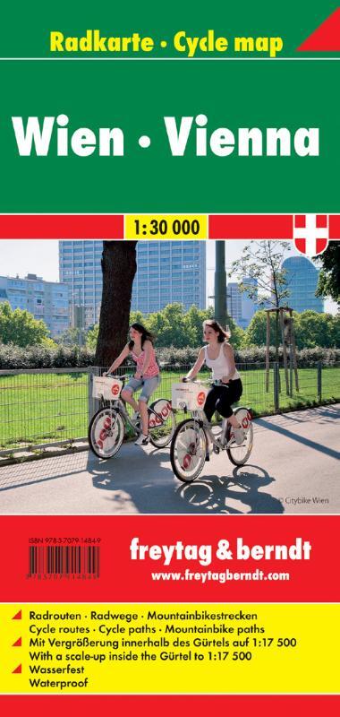 Wien Radkarte 1 : 30 000