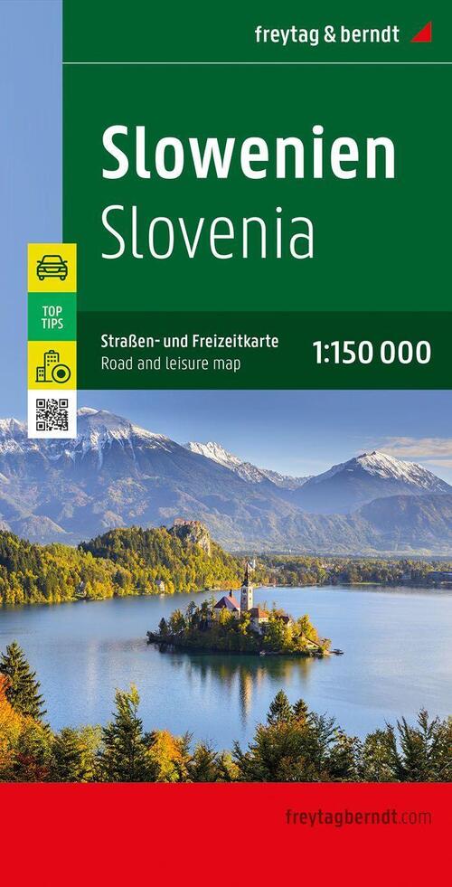 F&B Wegenkaart Slovenië 2-zijdig