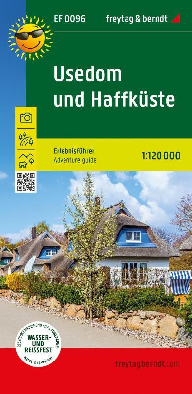 Usedom and the Haff Coast Leisure Map 1:120,000