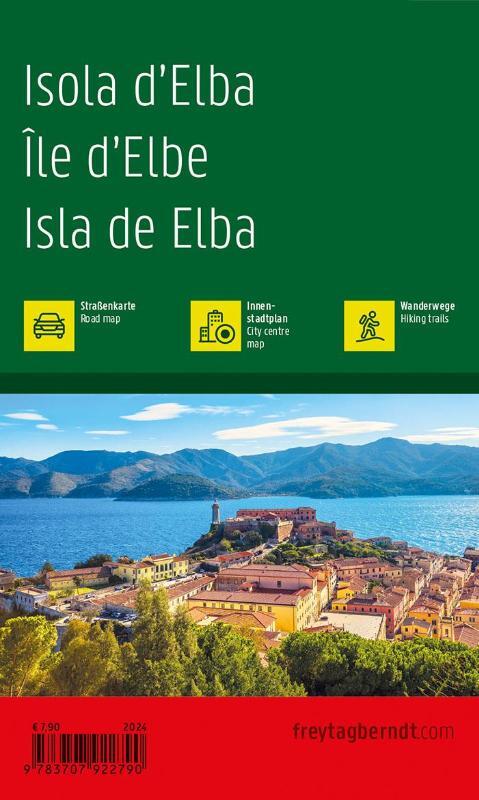 Elba Road and Leisure Pocket Map