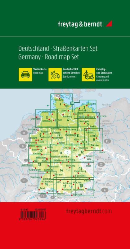 Germany Road Map Set 2026/27